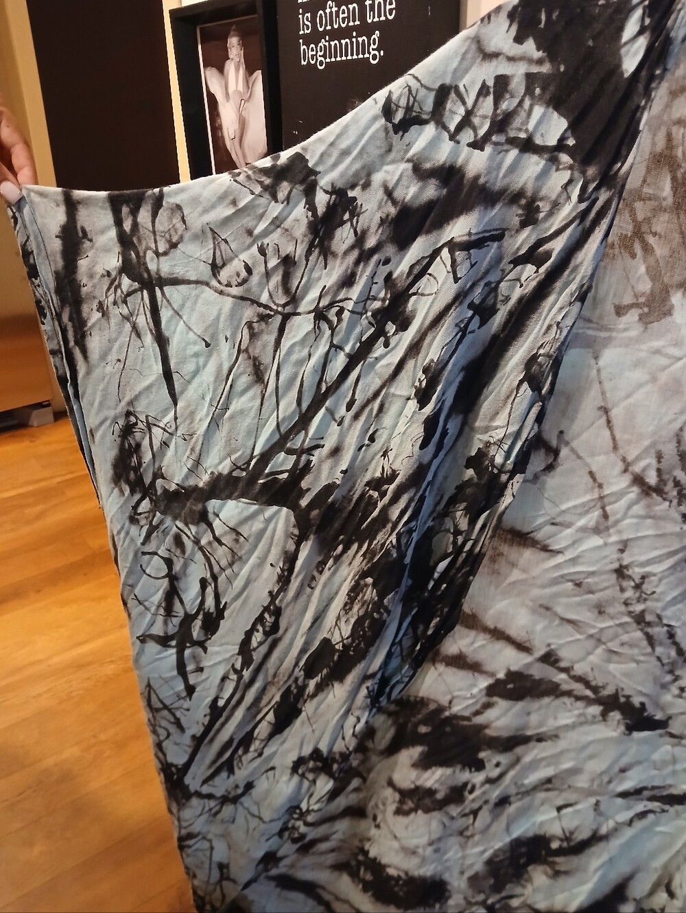 NWOT/ TANGERINE TEMPLE tye dye kimono - Picture 4 of 7